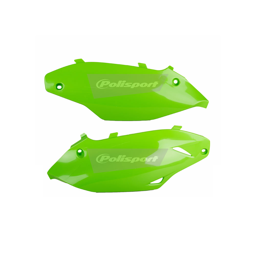 Polisport Side Panels Green 05 For Kawasaki KX 450F 2012-2015